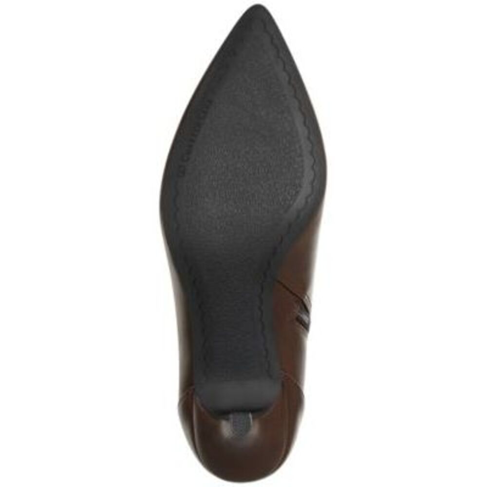 CHARTER CLUB Womens Brown Padded Ulyssa Pointed Toe Stiletto Booties 5.5 M - Picture 4 of 4